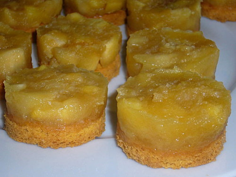 Média réf. 341 (1/1): POMMES CARAMELISEES FACON TATIN CARAMEL AU BEURRE SALE