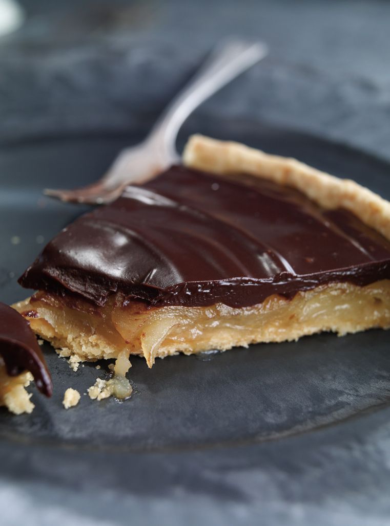 Média réf. 351 (1/1): TARTE A LA GANACHE AU CHOCOLAT ET POIRE